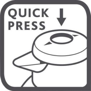 EMSA Isolierkanne Samba Quick Press 504231 1l blau