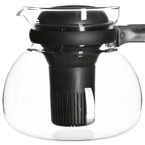 BOHEMIA CRISTAL Teebereiter Glas / Kunststoff Svatava 1,5 l H:15cm