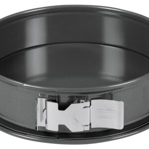 KAISER Springform Inspiration mit Rohrboden 8cm Ø28cm schwarz 2teilig mit Rezeptheft