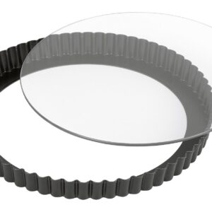 KAISER  Quicheform 28cm Glas-Hebeboden