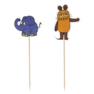 Dr. Oetker Kuchen-Picker 'Maus & Elefant' 24er Pack