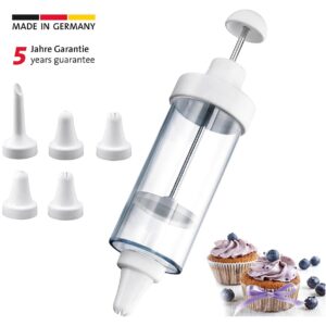 WESTMARK Garnierkünstler 1 Garnierspritze, 5 Tüllen