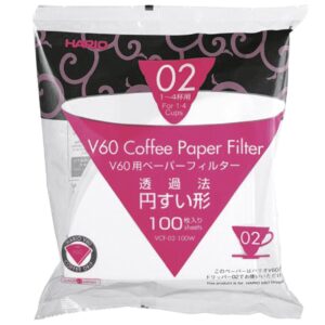 HARIO Papierkaffeefilter 'V60' Gr. 02 100er Pack
