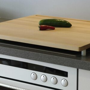 HELO Arbeitsplatte Herd 64x56cm Buche geölt mit 4 Füßchen