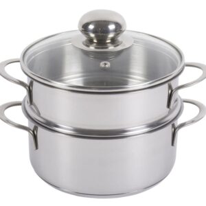 KARL KRÜGER Biodünster Kartoffeldämpfer 2,1 l Ø16cm Edelstahl