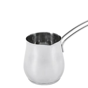 cilio tisch-accessoires Aufschäumbecher Professional Edelstahl poliert 350 ml 9cm Ø7,5cm