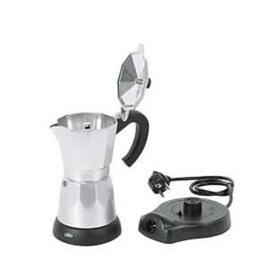 cilio tisch-accessoires Espressokocher 6 Tassen Aluminium elektrisch 480 W Ø11,5cm