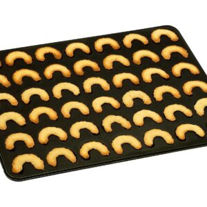 ZENKER Vanillekipferlblech 42 Kipferl