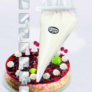 Dr. Oetker Einweg-Spritzbeutel Set 4tlg.