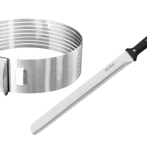 ZENKER Tortenbodenschneidhilfe 2tlg.