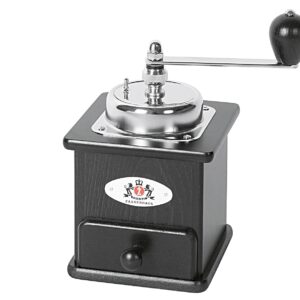 ZASSENHAUS Kaffeemühle Brasilia schwarz 160x160x230mm