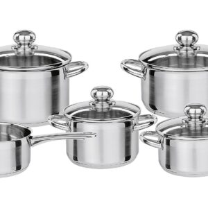 GSW Topfset Silverstar 5teilig, 1 Set