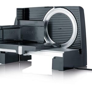 GRAEF Allesschneider SKS100 Maschine + Restehalter + Kunststofftablett + Anleitung