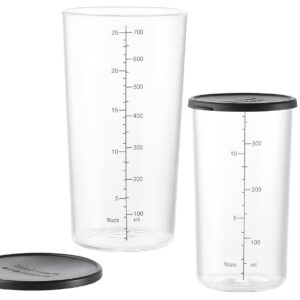 ESGE Becherset Glas zu Zauberstab 700 und 400 ml