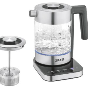 GRAEF Wasserkocher Glas WK 350 EU mit Teesieb