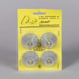 GRAEF Gummi-Saugfüße 4er Set