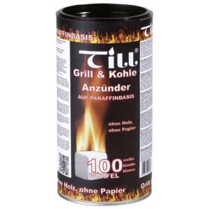 TILL-ZÜNDFIX Grill & Kohle Anzünder 100er Pack